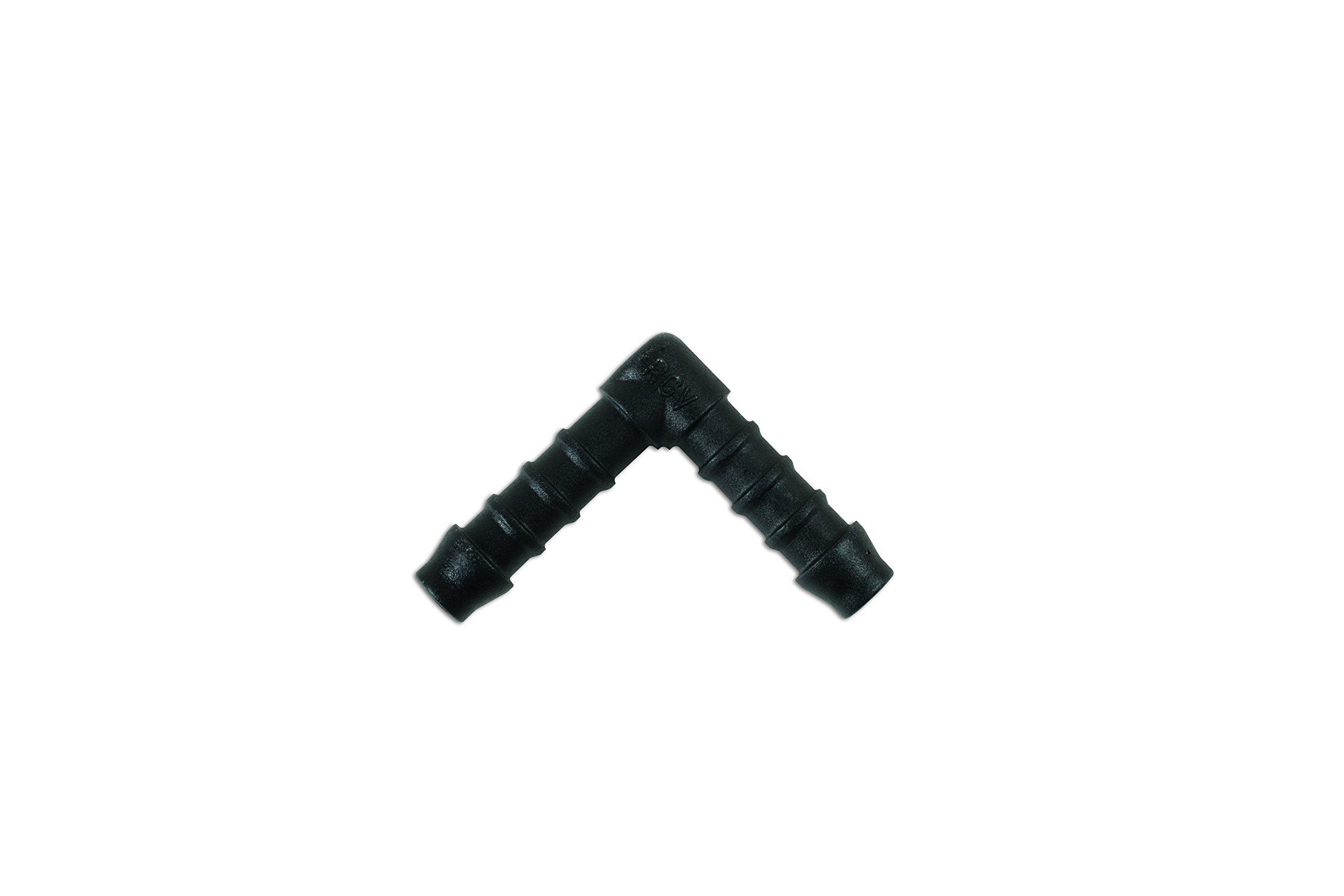 CONNECT 37253 Plastic Pipe Elbow Joiner Petrol & Diesel Resistant 8mm ID 5 Pcs