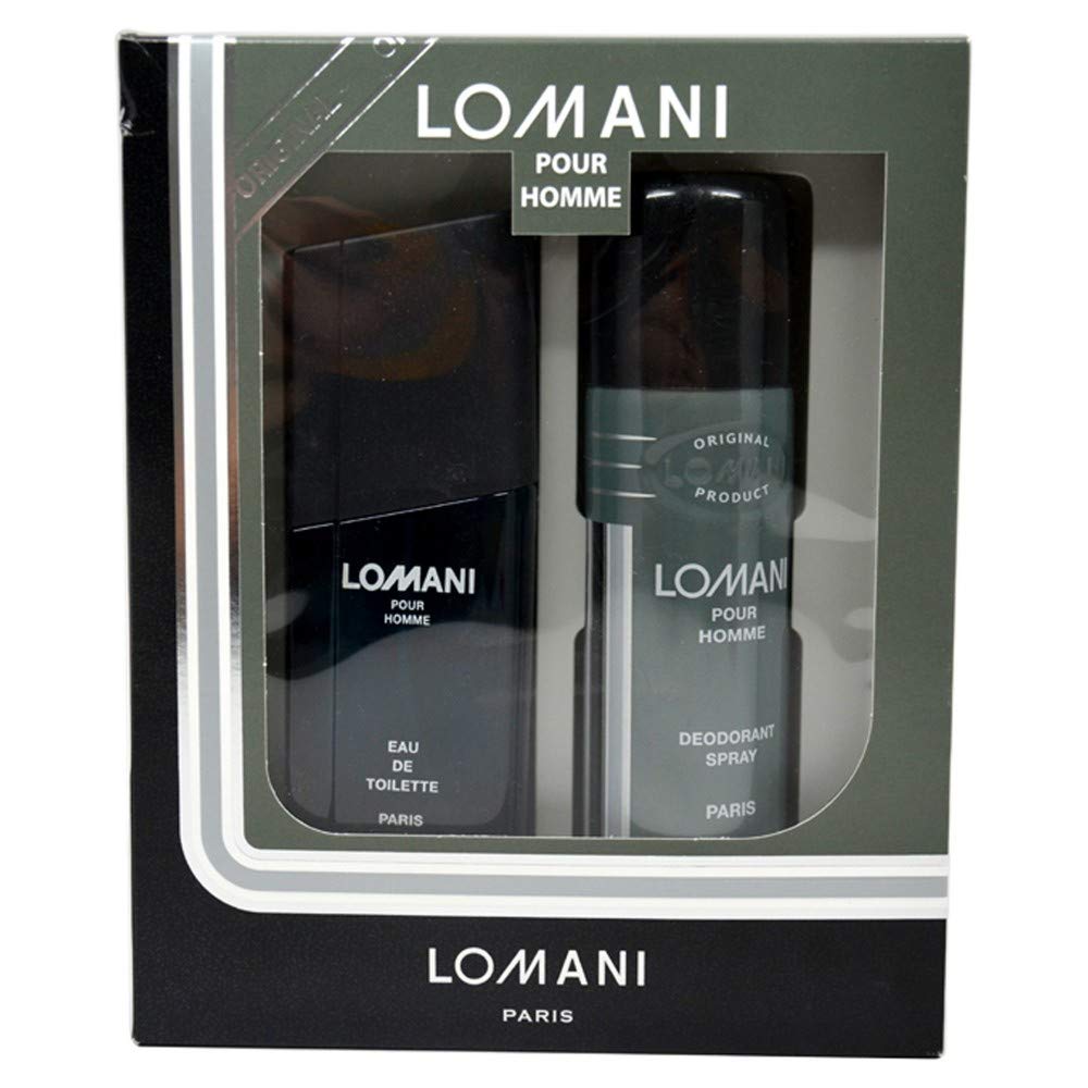 Lomani 2 Piece Gift Set for Men (Pack of 2)