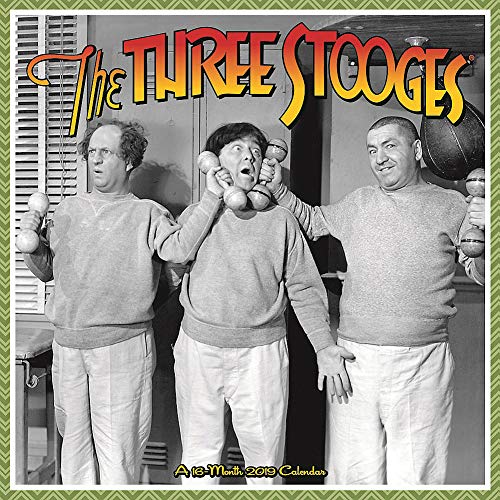 Three Stooges 2019 Calendario de pared, TV clásica por ACCO Brands