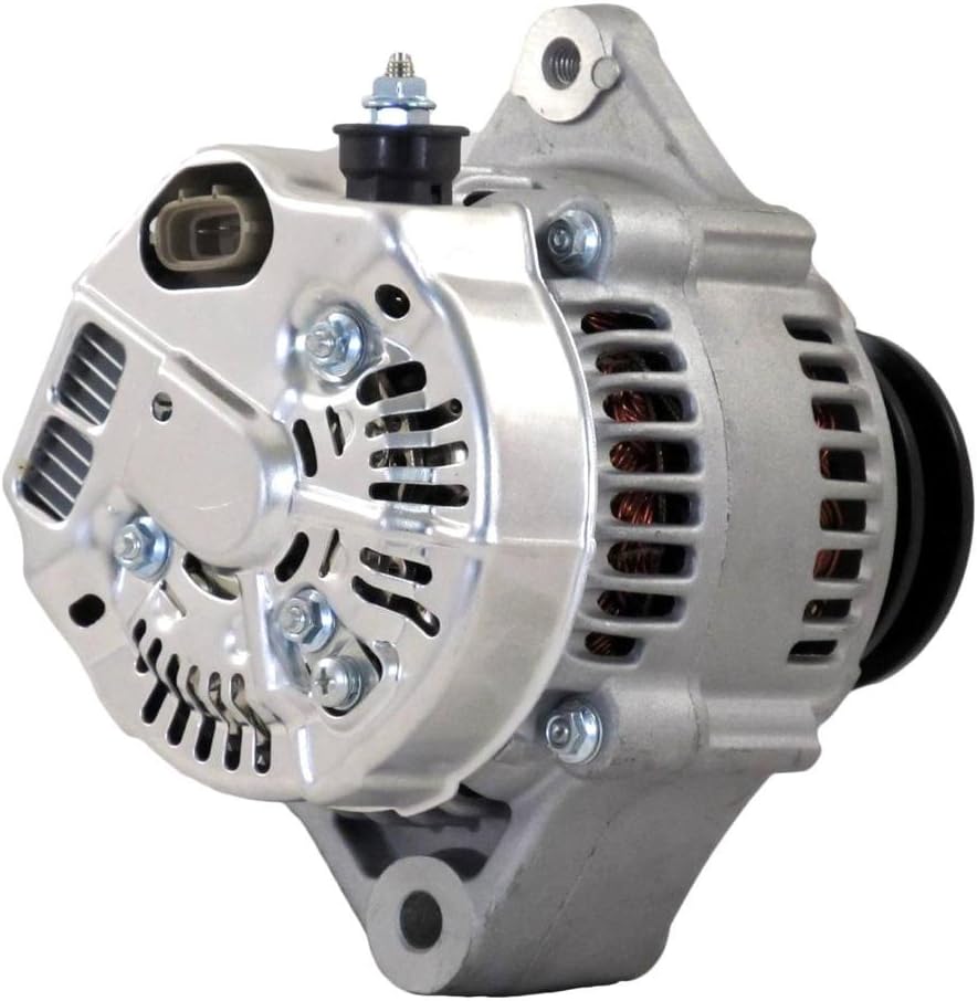 RAREELECTRICAL Alternator Compatible With Caterpillar 302.5C 303 Cr Mini Excavator Mitsubishi S3l2 246B Skid Steer 902 Compact Wheel Loader 12V 90A Denso 144-9963 102211-1831 32B6803201