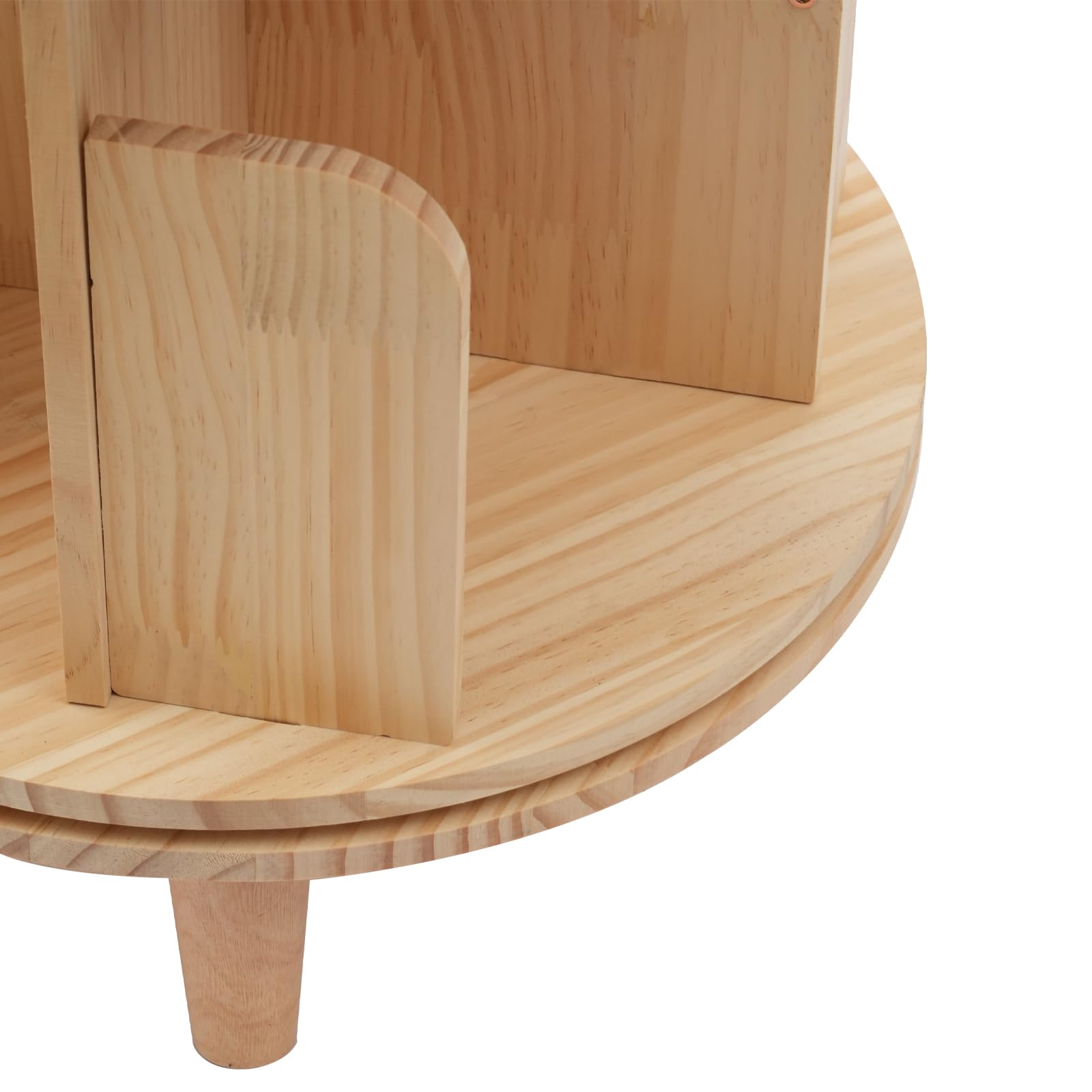 Porta CD/DVD girevole a 360 gradi, altezza 31 cm, multifunzione, con divisori e ripiano salvaspazio per casa e ufficio
