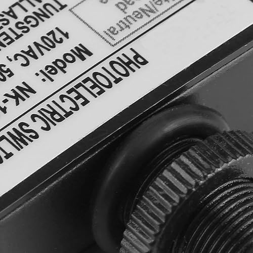 Miniatura 4 de Interruptor fotoeléctrico, 120VAC Sensor de luz Control automático encendido apagado interruptor fotoeléctrico para accesorios de iluminación