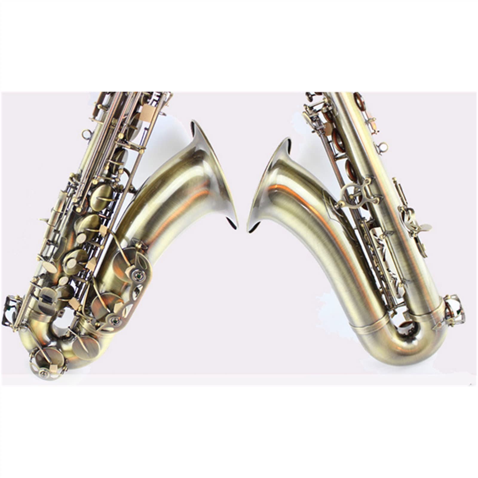 Saxofón Profesional Saxofón Tenor BB Superficie De Latón Instrumento De Viento De Madera Saxofón Instrumentos Musicales con Estuche