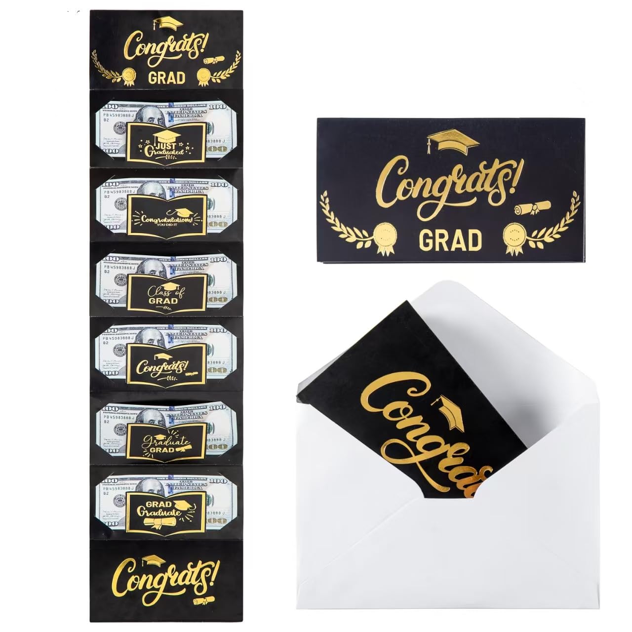 Nuguri 2025 Graduation Money Holder Gifts, Graduation Party Money Holder for College High School Graduate Party Supplies