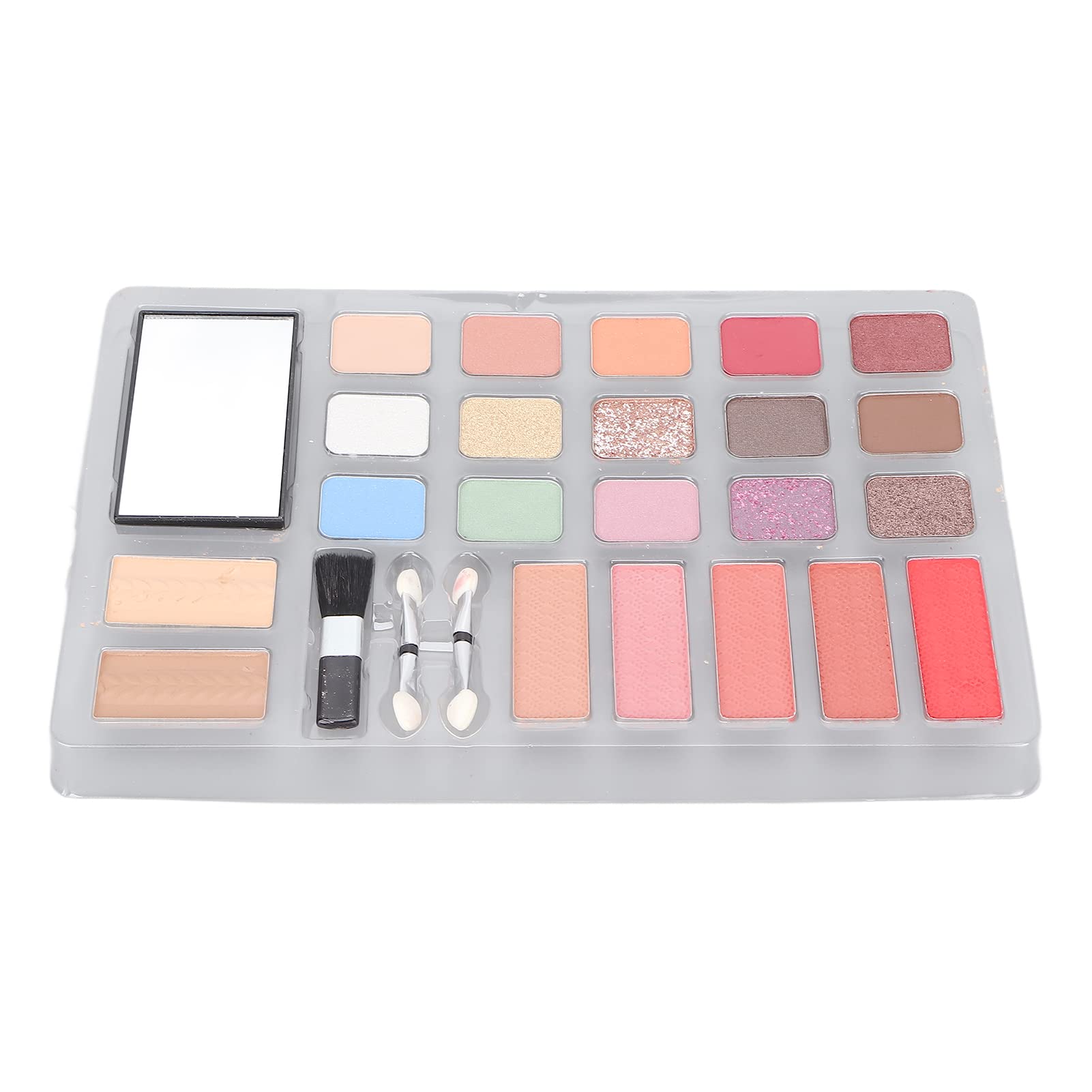 CHICIRIS Make-up-Geschenkset: Komplette Lidschatten-Palette in einem Nagellack-Set, Rosa, Luminous Finish, Voller Deckkraft, Unisex, Beauty-Artikel