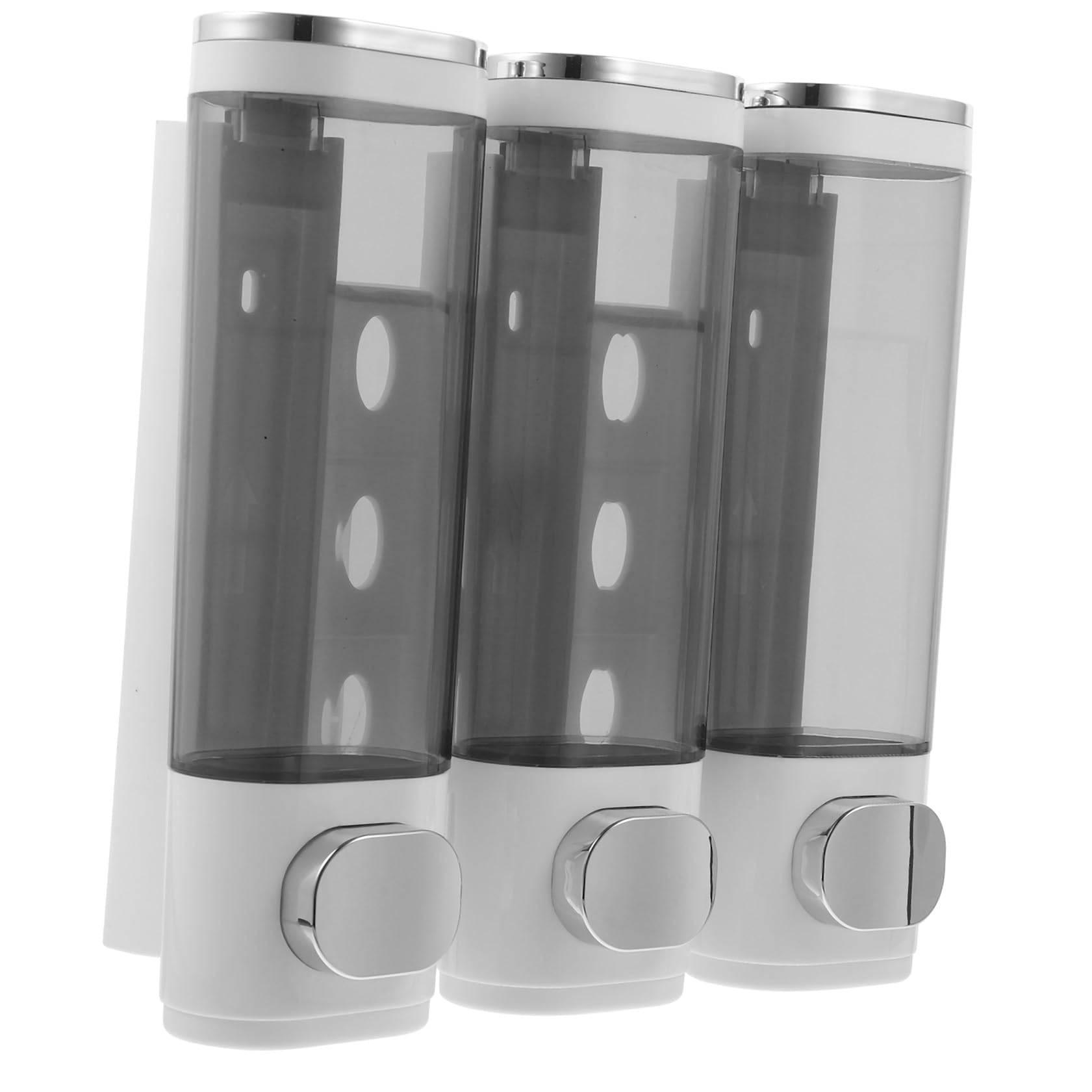 Ciieeo Dispensador de Jabón de Pared Manual de Cámaras Dispensador de Champú para Ducha Adecuado para Baño y Cocina y Champú