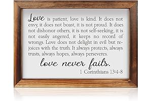 1 Corinthians 13:4-8 Wall Art