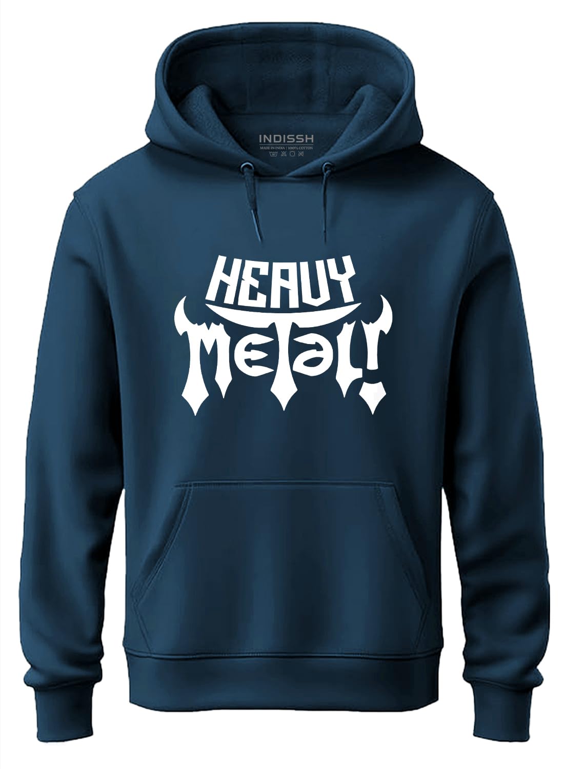 indissh Rock Music Hoodies | Unisex Rock Graphic Printed Hooded Sweatshirt - HOPU-HVYMETAL-PAR-picture-26