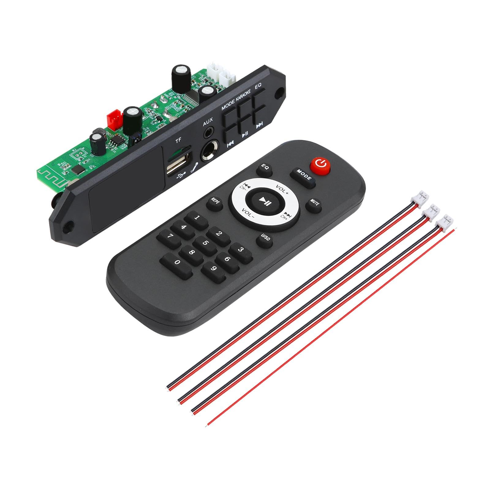 ATORSE Decoder Board Karaoke Call Recording for Car Amplifier Remote Control USB Tf Large Remote Control|Consumer Electronics|Tv Video & Home Audio|Tv Video & Audio Parts|Amplifier Parts & Components-image-28