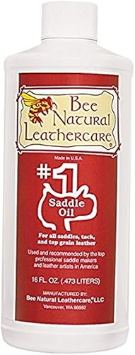 Bee Natural #1 Pinta de aceite para sillín de 16 oz