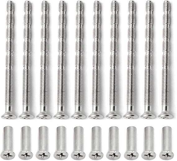 RcialrH 20 Sets Screws M4 Door Handle Fixing Screws Door Handle Screws