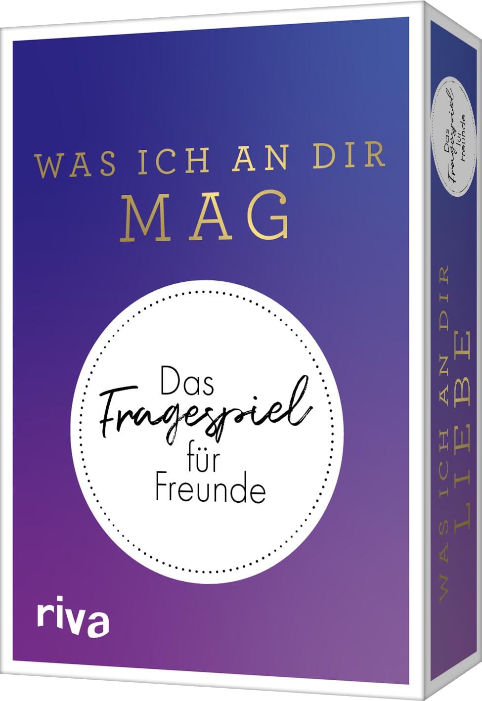 Was ich an dir mag - Das Fragespiel für Freunde: Lernt euch noch besser kennen. Außergewöhnliche Fragen für euren Spieleabend. Das perfekte Geschenk für Geburtstag oder Weihnachten