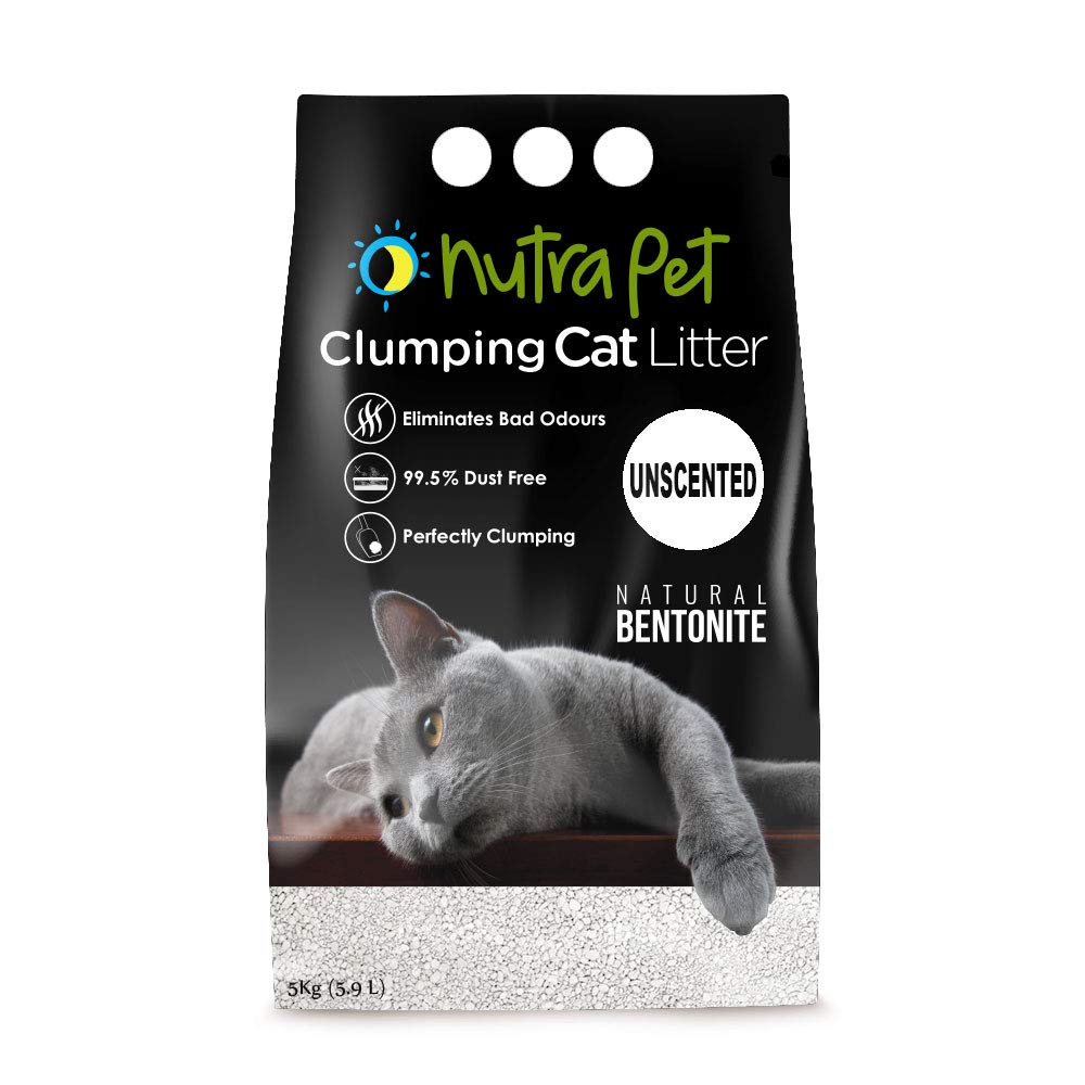Nutrapet Natural White Compact Clumping Cat Litter - 5 kg (B08Y7FH227) Amazon Price History, Amazon Price Tracker