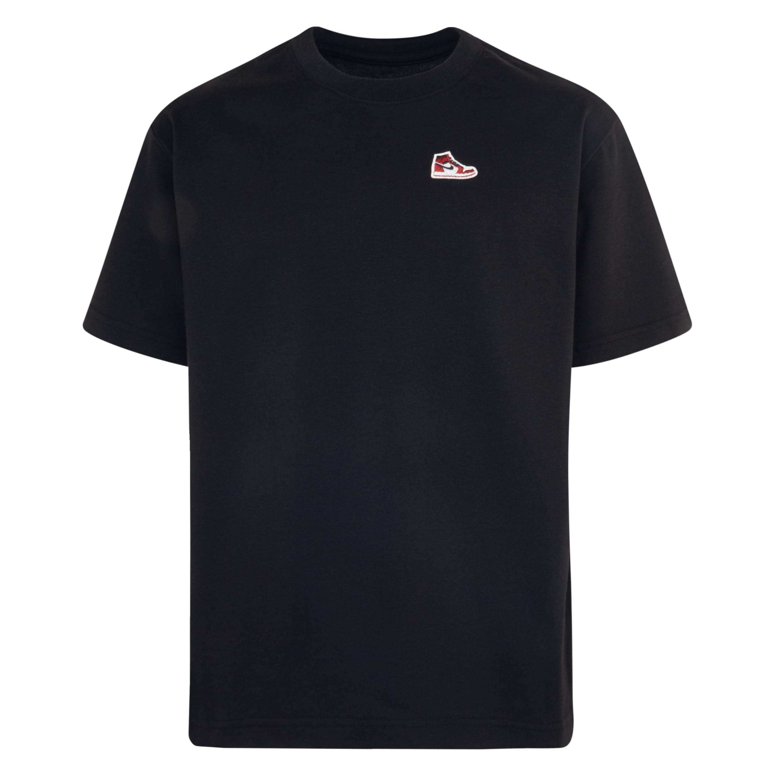 Nike Jordan JDB AJ1 Patch S S Tee Color Black, Taglia 8-10 Years 023 - Black 8-10 Years