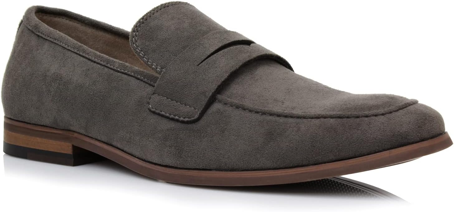 Fossil Grey Suede