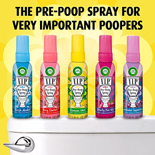 Air Wick Vip Pre-Poop Spray, Lemon Idol,1.85 Fl Oz (Pack Of 2) #TOP5
