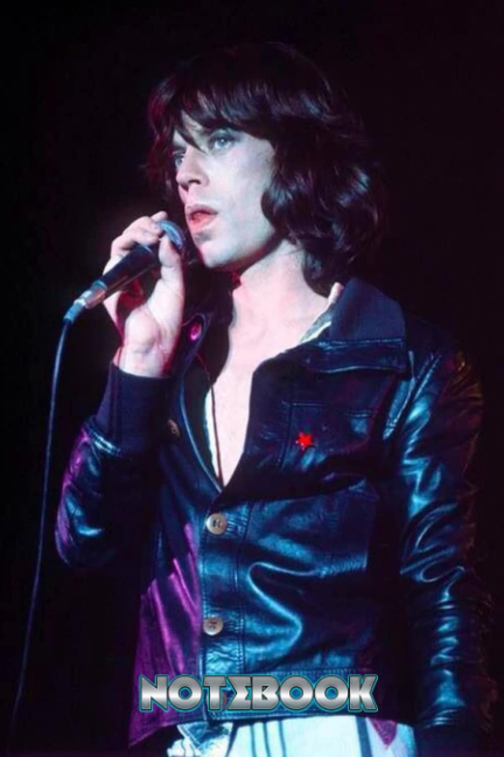 Notebook : Mick Jagger Rock Band Notebook To Write In | Lined/Ruled Paper , Thankgiving Notebook Paper For Boys , Men #470