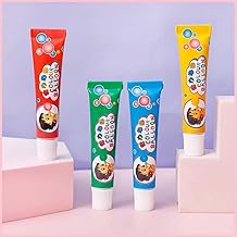 Blow Plastic Bubbles Toys(Pack of 4 Tube), Large Bubble Balloons for Kids, Outside Party Birthday Gift, Great Original Bloonies Bubble Making, Bubbles DIY Crafting Childhood Nostalgia Toy.