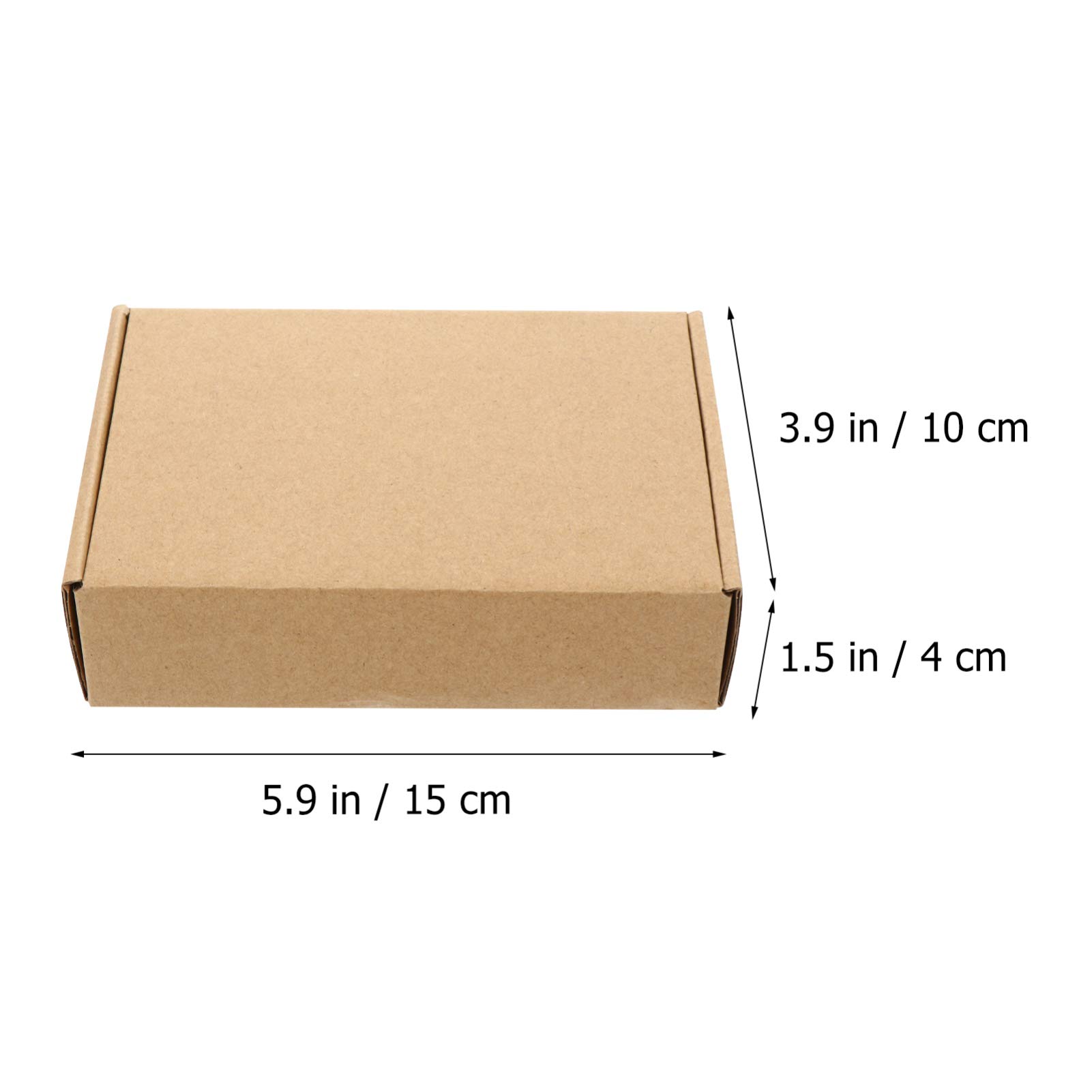 Cabilock 50pièces Boîtes Emballage Carton Ondulé pour Déménagement et Rangement Réutilisables et Résistantes aux Chutes