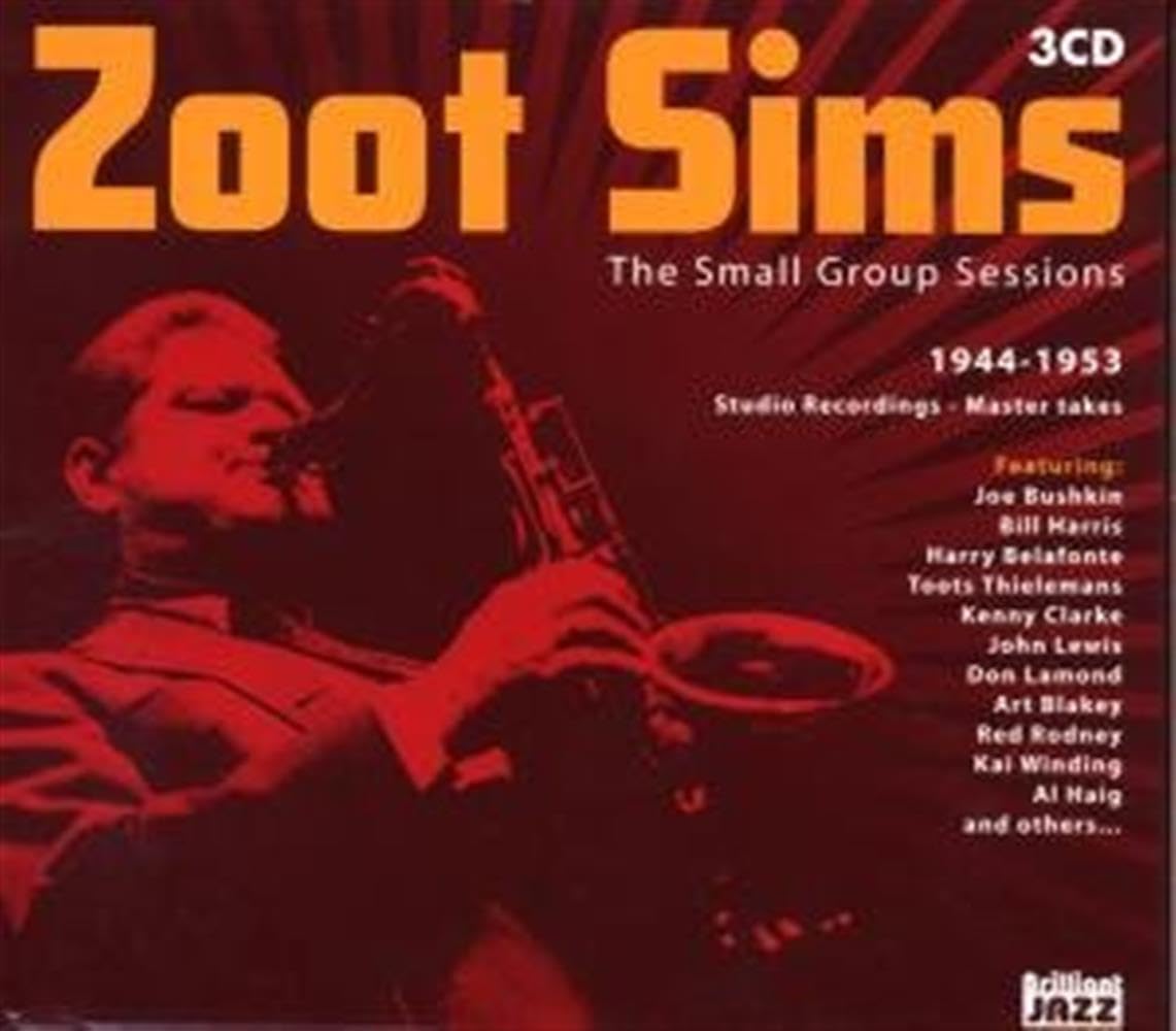 Zoot Sims Small Group Sessions 1944-1953 CD set Europe Brilliant Jazz 2007 3 X