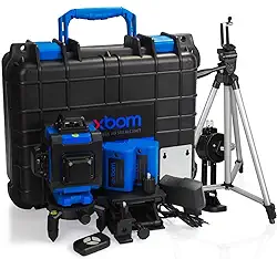 Nivel A Laser 16 Linhas Verde 360° Autonivelador Com Tripé Profissional