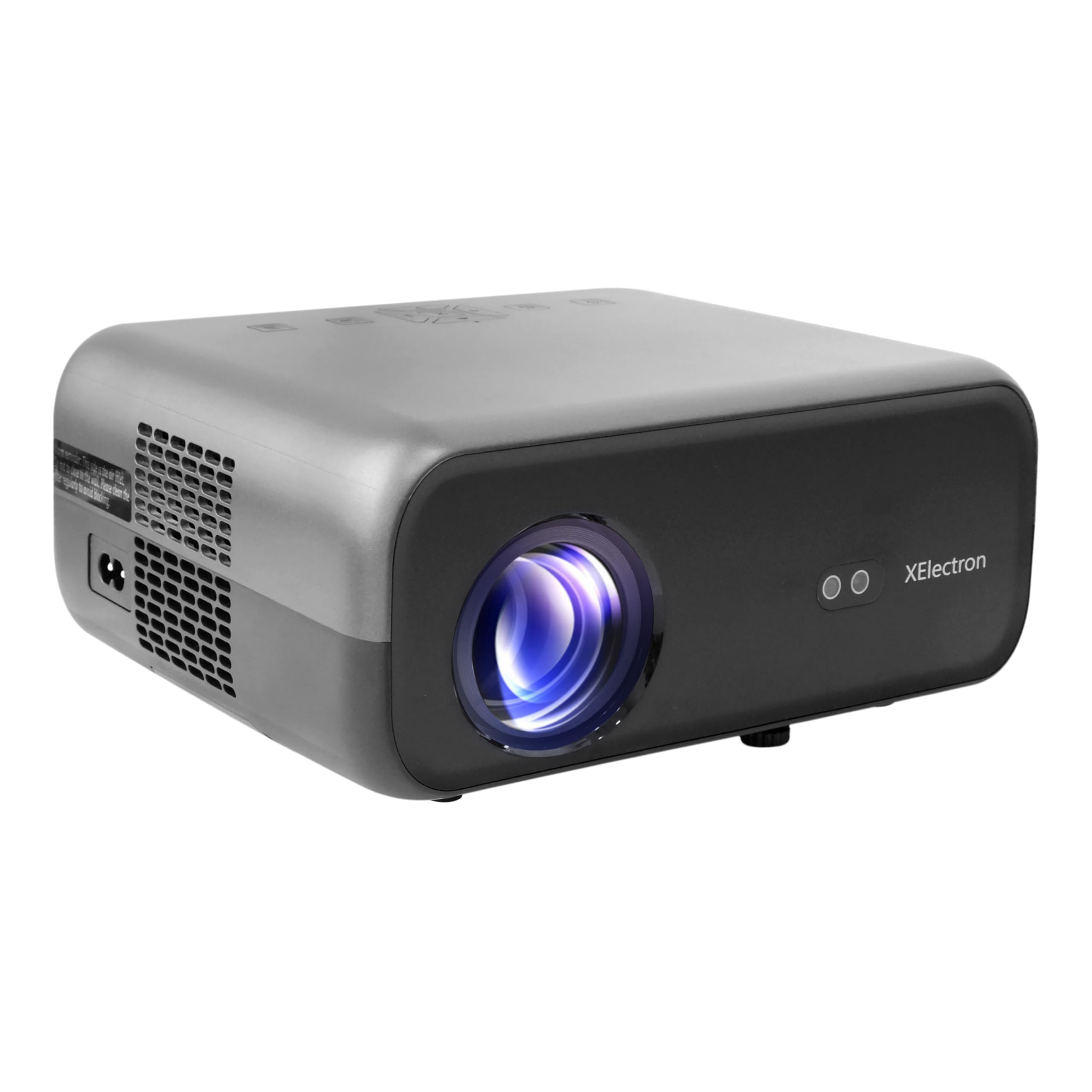 Android 12 C9 Plus Full HD Resolution 4K Support Smart Projector | 635 cm Screen | 12600 Lumen | Auto Focus, Auto Keystone, Screen Mirroring, WiFi, Bluetooth, 1080p Native