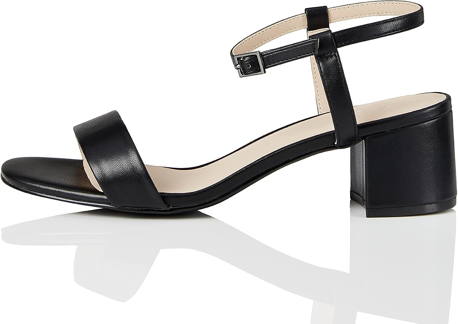 find. Women's Block Heel Mule Open-Toe Sandals with Strap Heeled
