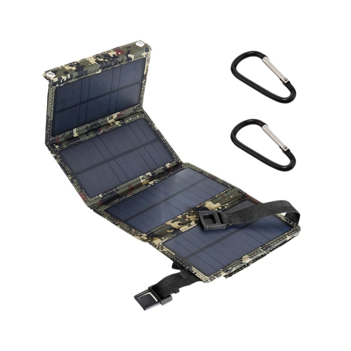 Panneau solaire USB 20W pliable compact et léger pour le camping