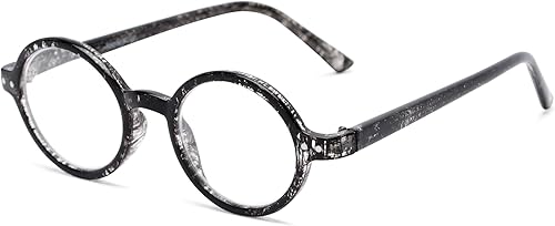 Readers.com - Lentes de lectura The Bookworm, estilo redondo de plástico para hombres y mujeres Readers.com - Lentes de lectura The Bookworm, estilo redondo de plástico para hombres y mujeres