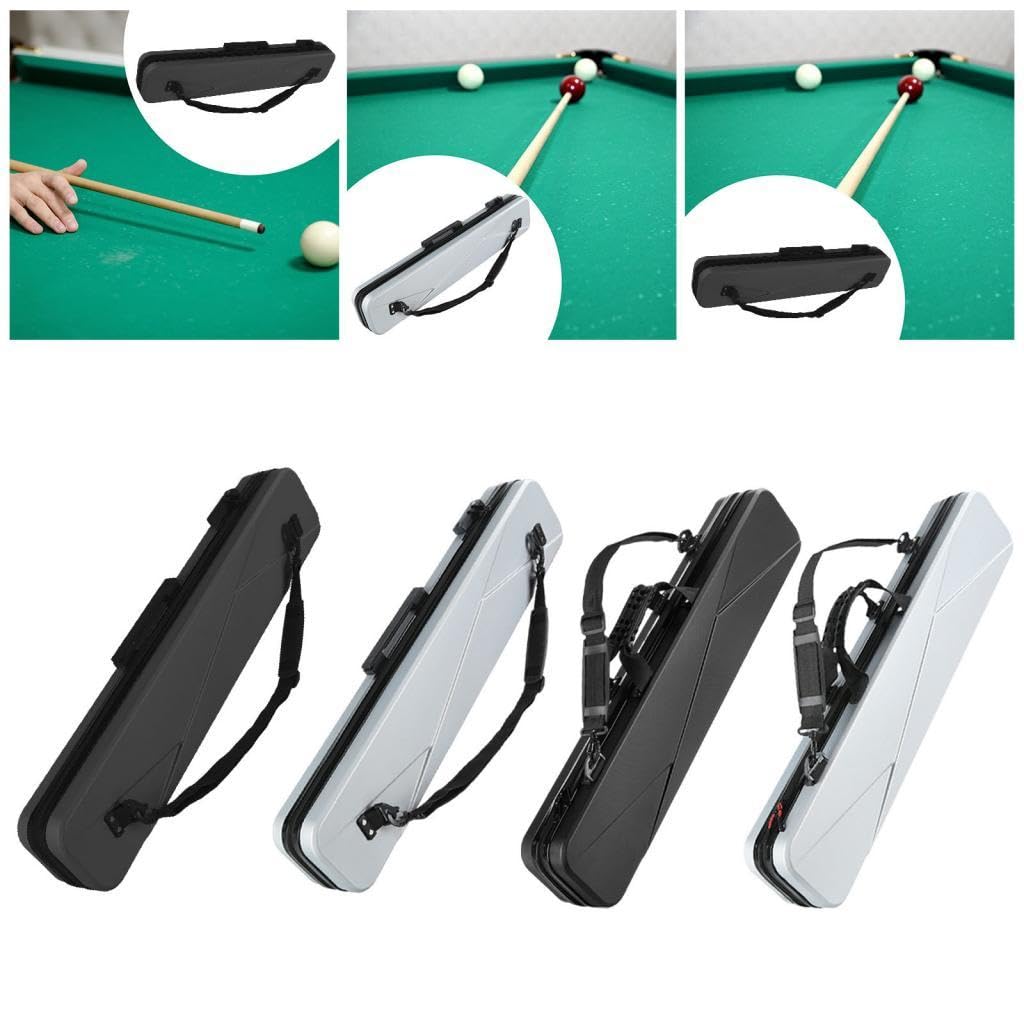 Borsa Porta Stecche Biliardo Custodia Rigida Impermeabile Antiurto Maniglia Tracolla Adatta a Appassionati Tornei Regalo