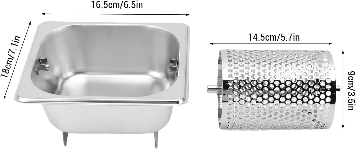 Stainless Steel Convenient Butter Spreader Roller for Griddle BBQ Camping Grill, Easy to , for Culinary Creations