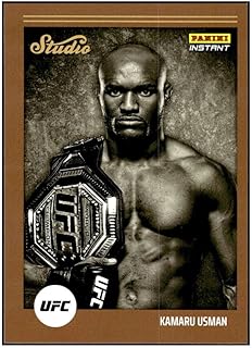 KAMARU USMAN 2022 Panini Instant UFC Studio /125#24 NM+-MT+ MMA Fighting