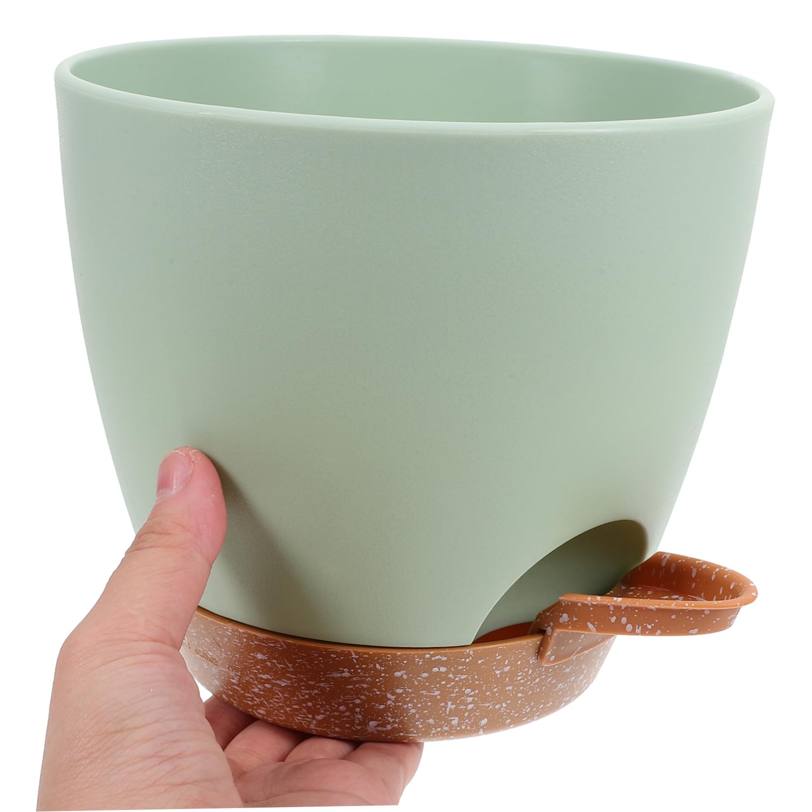 UKCOCO Pot de Fleurs à Arrosage Automatique 3 Pièces en Plastique