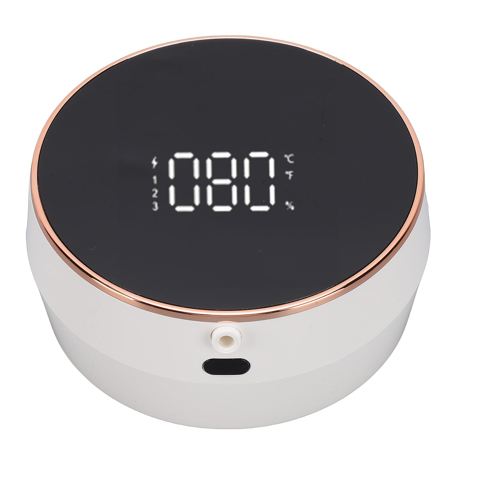 Dispenser Automatico di Sapone Liquido, Dispenser Automatico di Sapone per le Mani con Sensore a Batteria da 260 Ml Montato a Parete per Bagno c ucina Casa Scuola Detersivo per (WHITE)