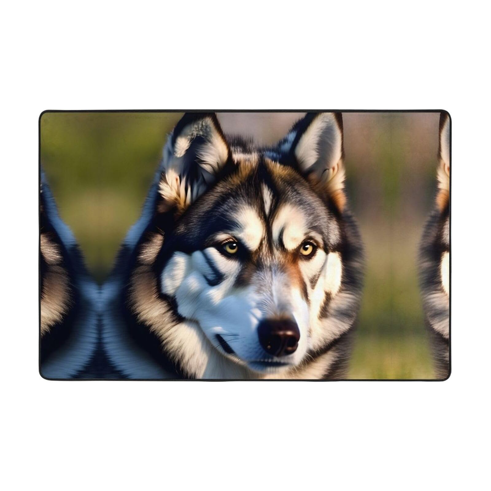 Tapis Husky doux anti-froid pour chambre d'enfant et salon