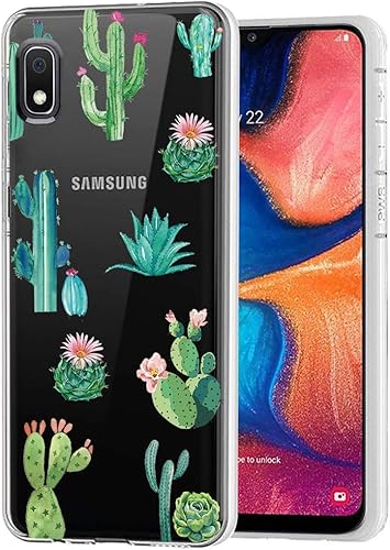 Miniatura 5 de Funda de teléfono para Galaxy A10E, Samsung A10E para niñas y mujeres, TPU suave y transparente, a prueba de golpes, funda protectora transparente