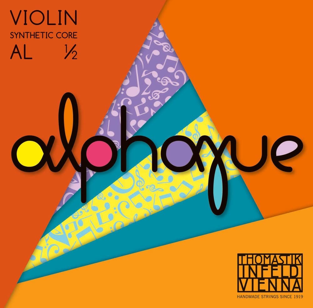 Thomastik Single string for Violin ALPHAYUE 1/2, scale 283mm/11.1" nylon core - D-string synthetic core, monel wound