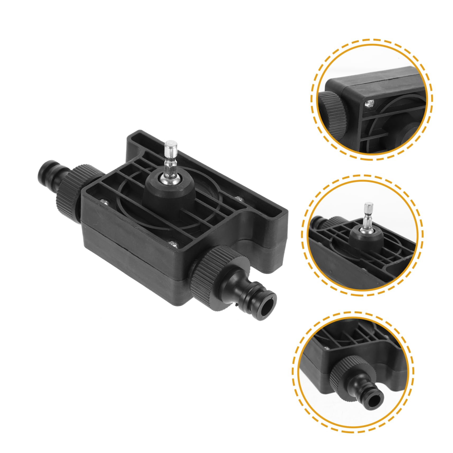 Pompa Elettrica Per Trapano - Pompa Di Trasferimento Per Olio E Liquidi, Autoadescante - Foto 11