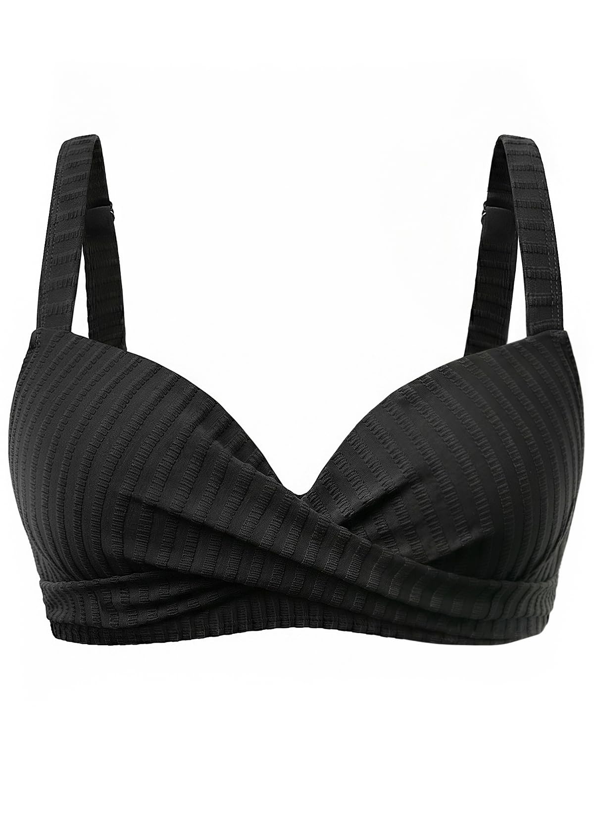 Women Underwire Bikini Top - Bra Padded Push Up Swimsuit Top