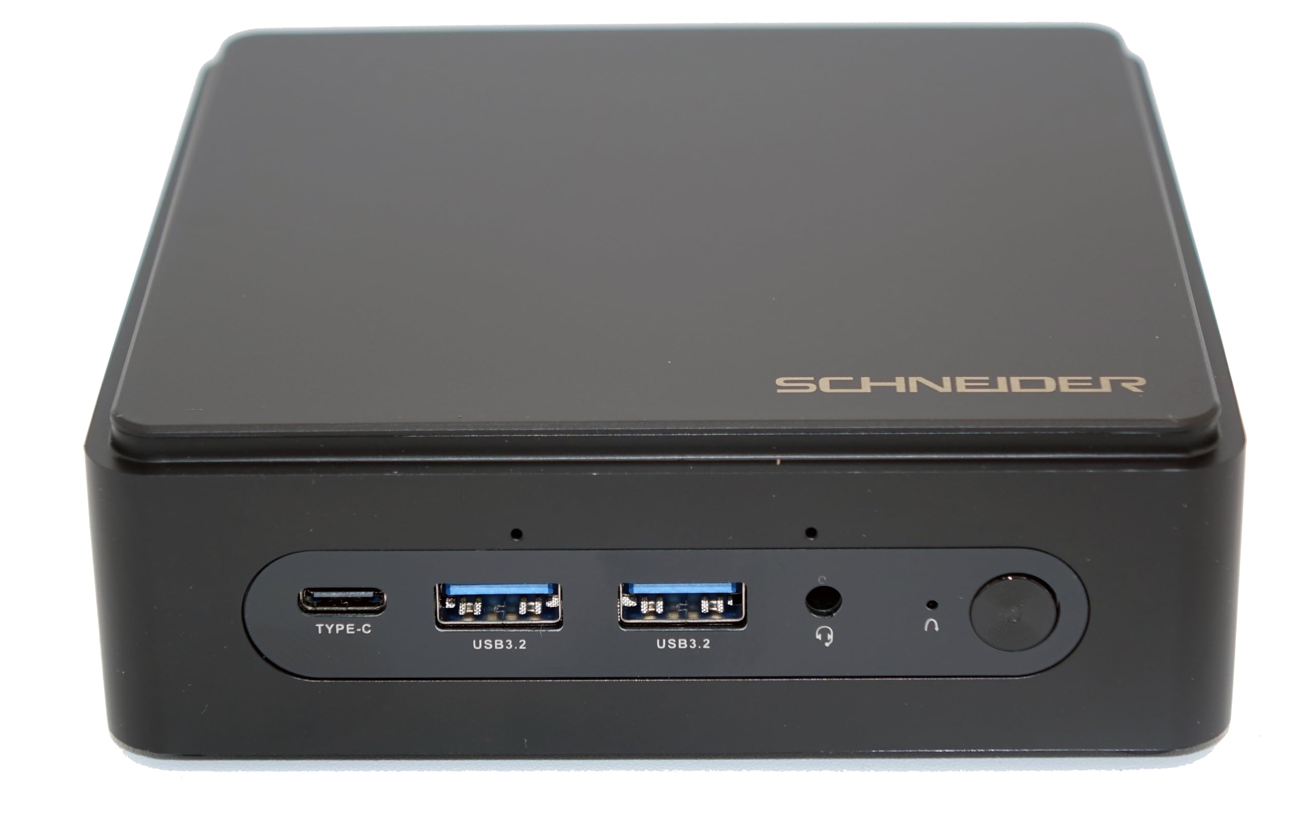 Schneider Mini PC Barebone, Intel® N95, 6 MB Cache, BT 5.2, WiFi 6, Intel® UHD Graphics, 24x7 Operation, Support 3 Display, 65W, Desktop-Computer, SSD M.2, 4x USB, 2x HDMI, 2x Type-C