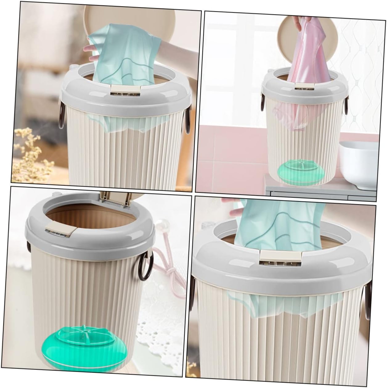 LIFKOME Portable Ultrasonic Washing Machine Mini Capacity Underwear Clothes Washer Camping Laundry Tool Washer