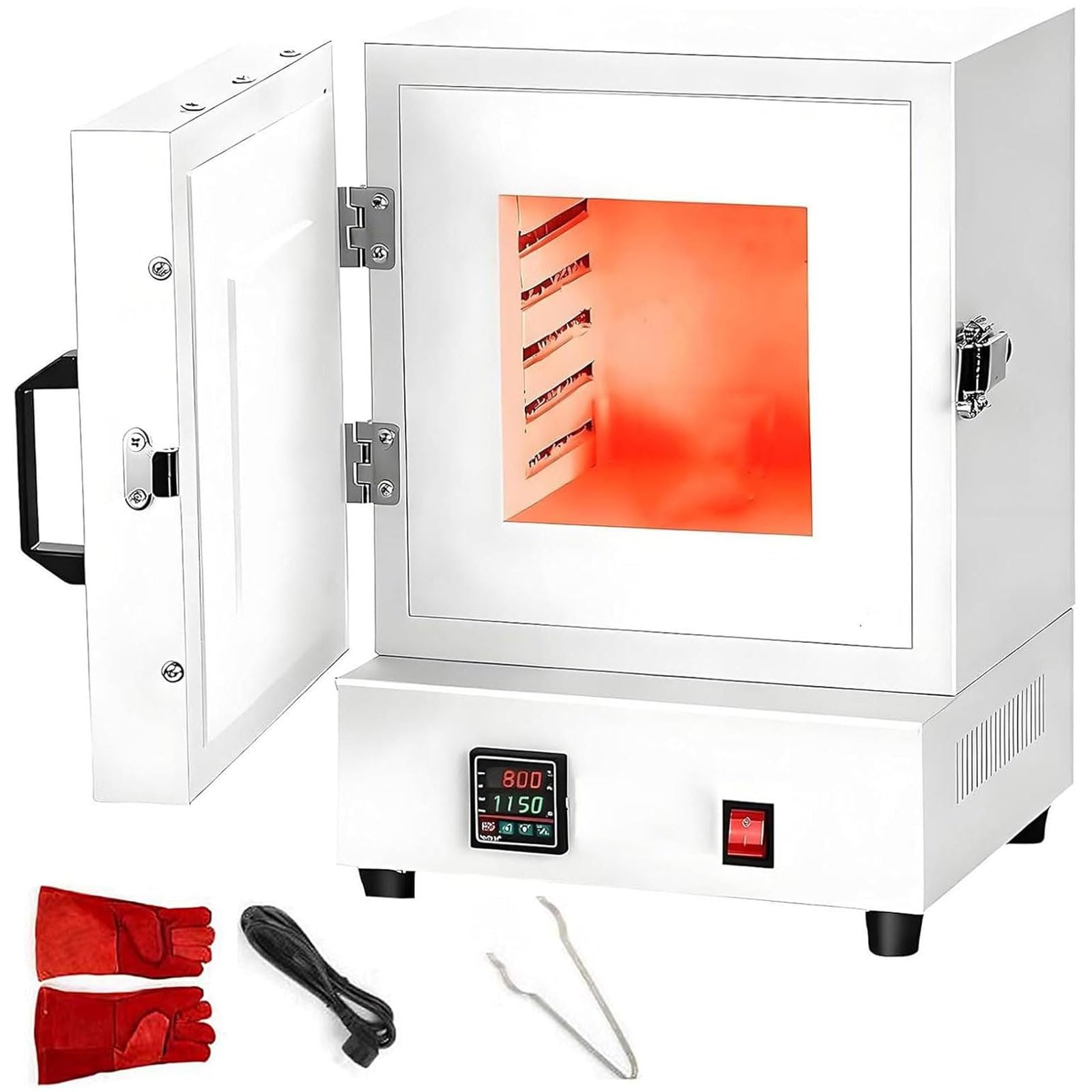 Horno eléctrico para cerámica de alta temperatura con pantalla LED