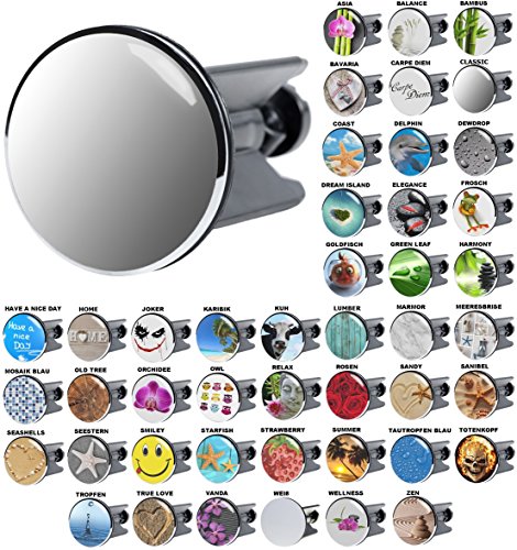 Sanilo Waschbeckenstöpsel Classic, viele schöne Stöpsel für das Waschbecken zur Auswahl, hochwertige Qualität