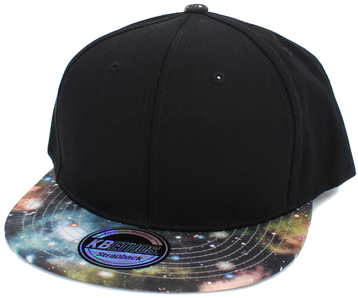Galaxy Brim Snapback by KBETHOS