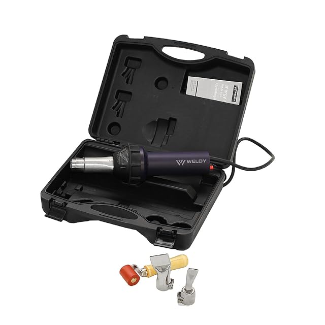 US Stock - 1600W 110V Hot Blast Torch Overlap Heat Guns Welding Gun Welder Pistol Tool Kit