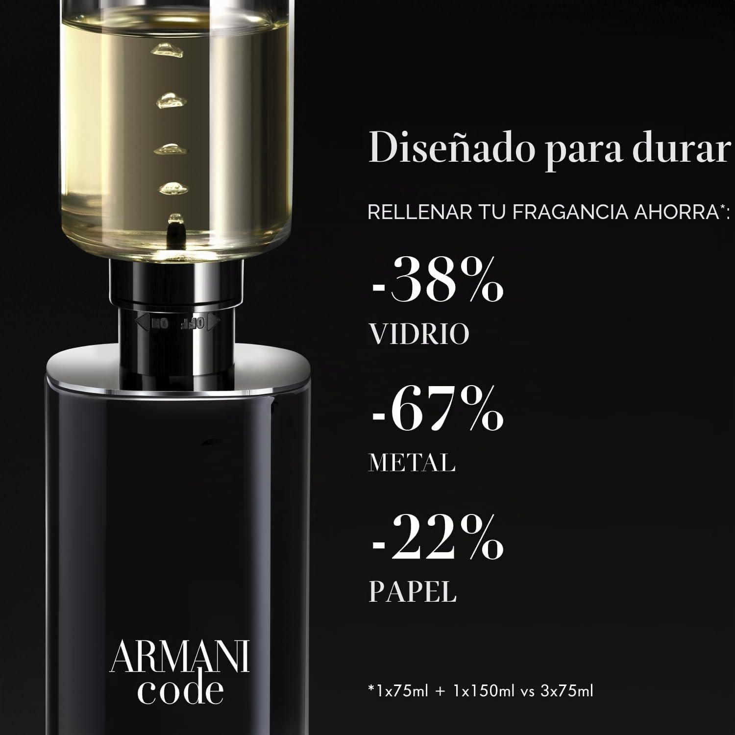 GIORGIO ARMANI Armani Code Eau de Toilette for Men 125ml