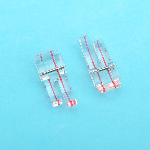 Miniatura 3 de Prensatelas transparentes 14" máquina de coser de remiendo pie prensatelas acolchado