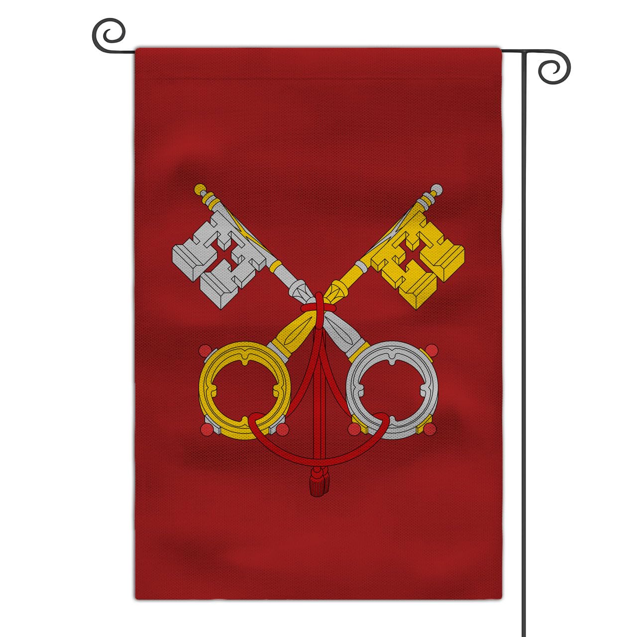 Early Modern Period Flag Garden Flag Double Sided Yard Outdoor Fun Flag Age of Discovery (Papal States)