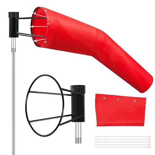 1 Set 8" X 36" Airport Windsock Heavy Duty and