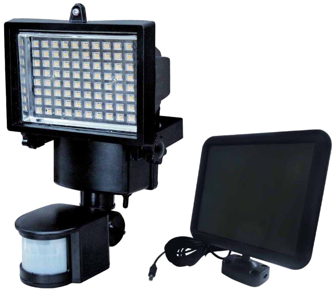 80 LED Solar Powered Outdoor Garden Motion Sensor Security Flood Light Lamp